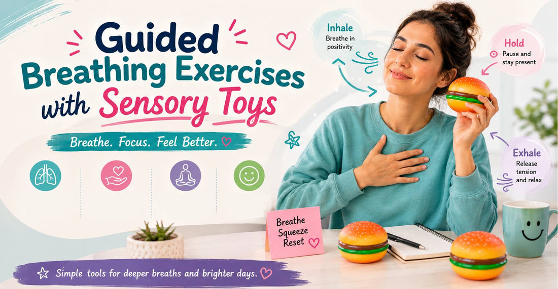 Guided Breathing Exercises with Sensory Toys