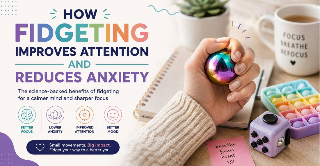 How Fidgeting Improves Attention and Reduces Anxiety