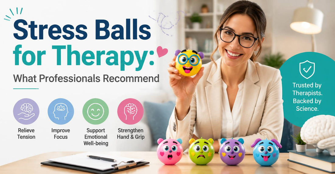 Stress Balls for Therapy: What Professionals Recommend