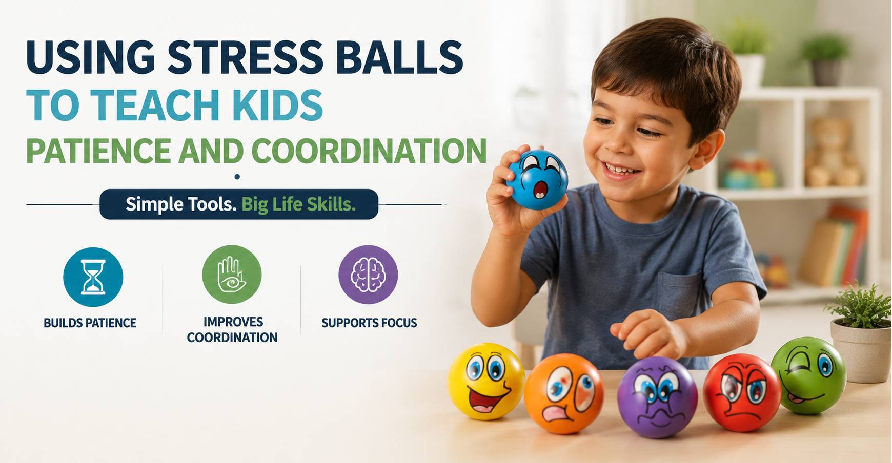 Using Stress Balls to Teach Kids Patience and Coordination
