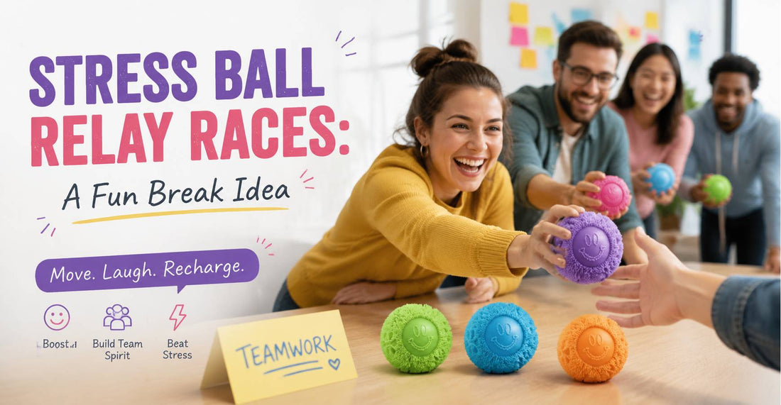 Stress Ball Relay Races: A Fun Break Idea