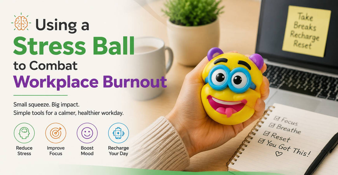 Using a Stress Ball to Combat Workplace Burnout