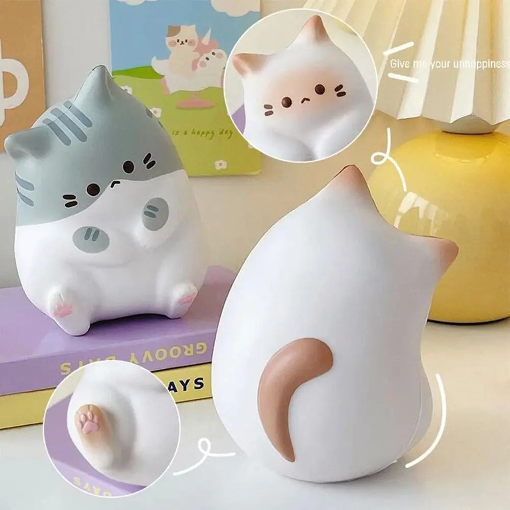 THEMOODEASE CAT SQUISHY STRESS RELIEF TOYS