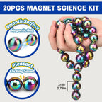 TheMoodease | Magnetic Sensory Fidget Balls, smooth surface and pleasant clicking sound, diameter is 2cm/0.79in