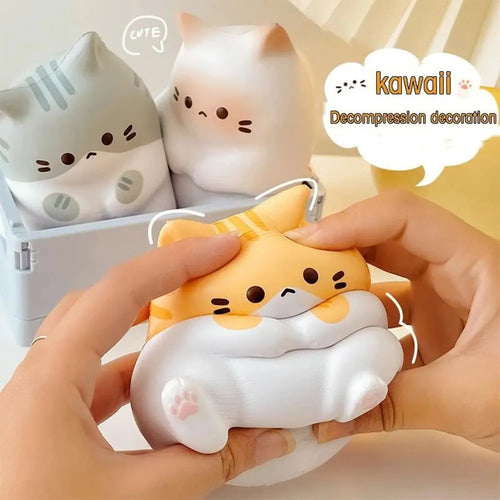 THEMOODEASE CAT SQUISHY STRESS RELIEF TOYS