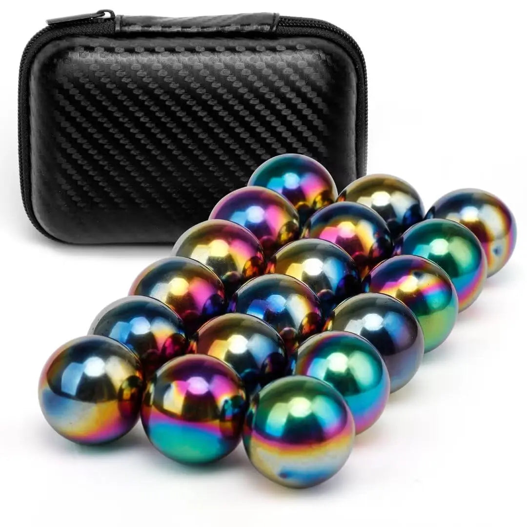 TheMoodease | Magnetic Sensory Fidget Balls – Desk Toys for Focus, Relaxation & Stress Relief 20pcs